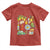 Italian Summer Scrapbook Toddler T Shirt Limoncello Seafood Coastal Italy La Dolce Vita TS02