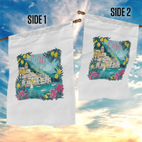 Ciao Bella Italy Amalfi Coast Garden Flag Lemons and Florals Nostalgic Village - Wonder Print Shop
