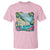 Ciao Bella Italy Amalfi Coast T Shirt Lemons and Florals Nostalgic Village - Wonder Print Shop
