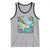 Ciao Bella Italy Amalfi Coast Tank Top Lemons and Florals Nostalgic Village - Wonder Print Shop