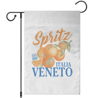 Spritz Italia Veneto Dal 1919 Garden Flag Vintage Aperitivo Orange Italian Cocktail - Wonder Print Shop