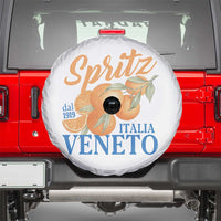 Spritz Italia Veneto Dal 1919 Spare Tire Cover Vintage Aperitivo Orange Italian Cocktail - Wonder Print Shop