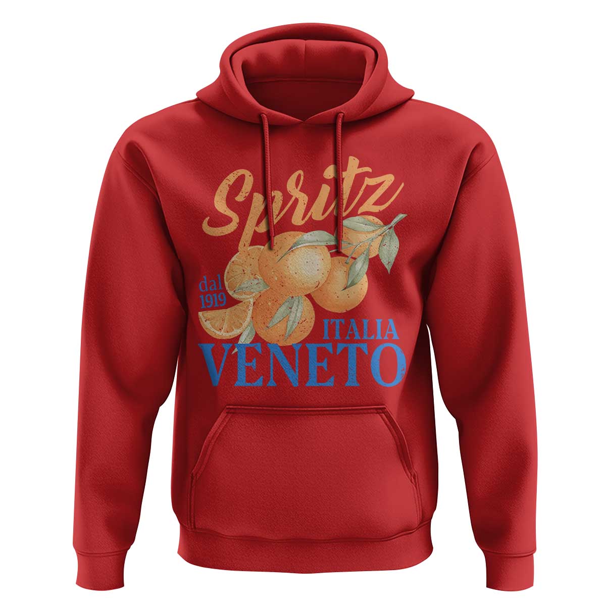 Spritz Italia Veneto Dal 1919 Hoodie Vintage Aperitivo Orange Italian Cocktail - Wonder Print Shop