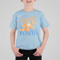 Spritz Italia Veneto Dal 1919 T Shirt For Kid Vintage Aperitivo Orange Italian Cocktail - Wonder Print Shop