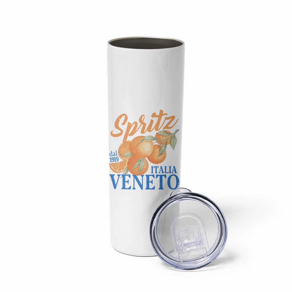 Spritz Italia Veneto Dal 1919 Skinny Tumbler Vintage Aperitivo Orange Italian Cocktail - Wonder Print Shop