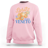 Spritz Italia Veneto Dal 1919 Sweatshirt Vintage Aperitivo Orange Italian Cocktail - Wonder Print Shop
