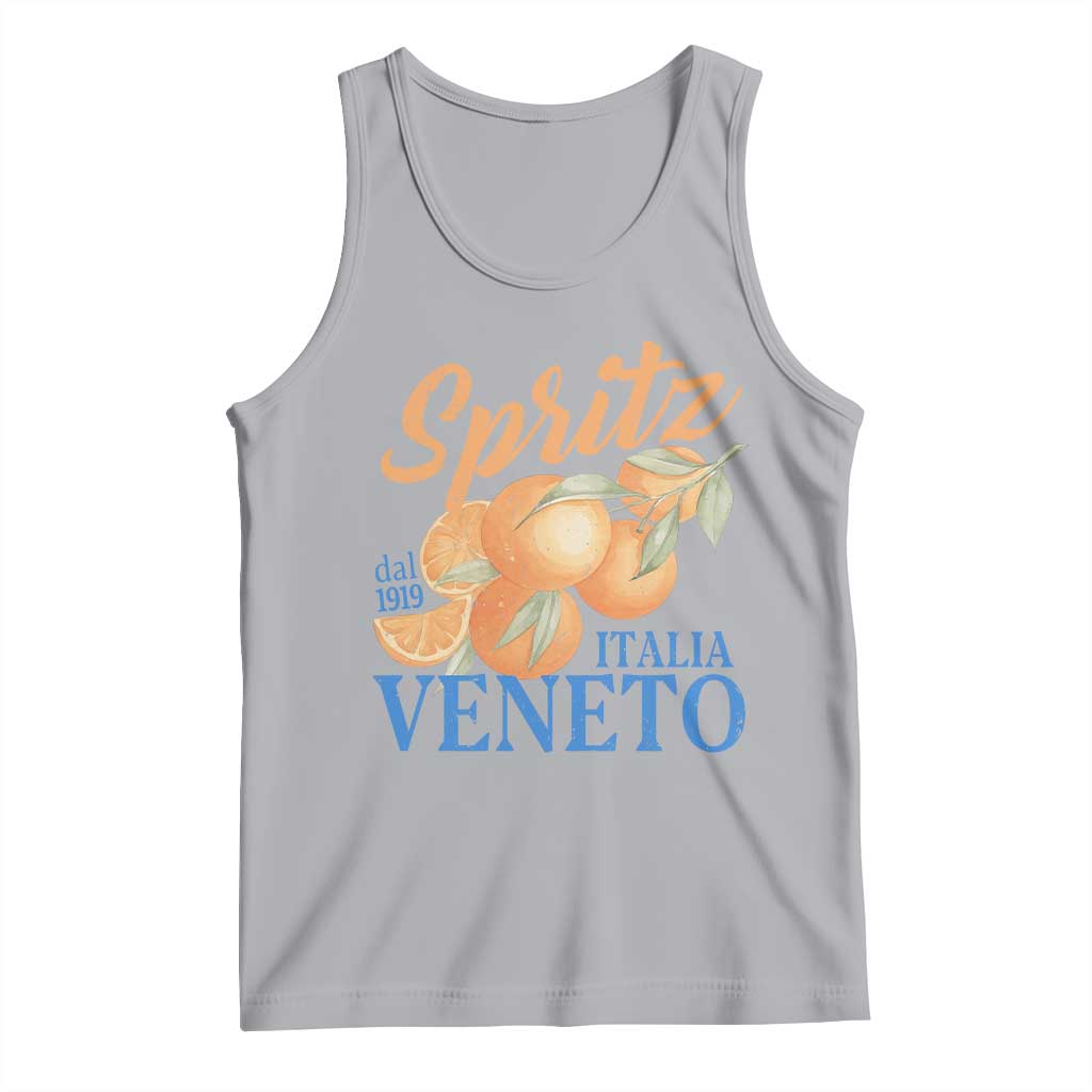 Spritz Italia Veneto Dal 1919 Tank Top Vintage Aperitivo Orange Italian Cocktail - Wonder Print Shop