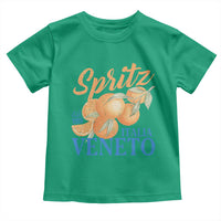 Spritz Italia Veneto Dal 1919 Toddler T Shirt Vintage Aperitivo Orange Italian Cocktail - Wonder Print Shop