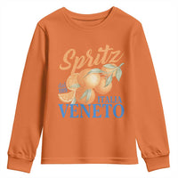 Spritz Italia Veneto Dal 1919 Youth Sweatshirt Vintage Aperitivo Orange Italian Cocktail - Wonder Print Shop