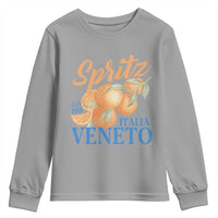 Spritz Italia Veneto Dal 1919 Youth Sweatshirt Vintage Aperitivo Orange Italian Cocktail - Wonder Print Shop