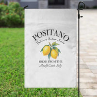 Positano Lemons Garden Flag Fresh from the Amalfi Coast Italian Fruit - Wonder Print Shop