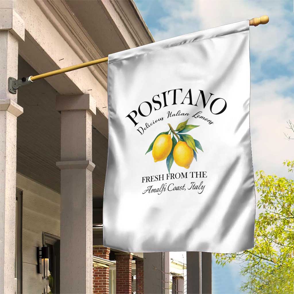 Positano Lemons Garden Flag Fresh from the Amalfi Coast Italian Fruit - Wonder Print Shop