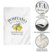 Positano Lemons Garden Flag Fresh from the Amalfi Coast Italian Fruit - Wonder Print Shop