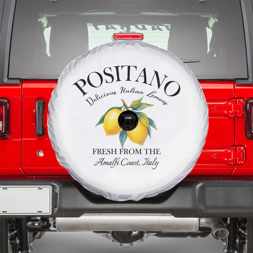 Positano Lemons Spare Tire Cover Fresh from the Amalfi Coast Italian Fruit - Wonder Print Shop