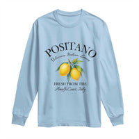 Positano Lemons Long Sleeve Shirt Fresh from the Amalfi Coast Italian Fruit - Wonder Print Shop