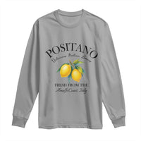 Positano Lemons Long Sleeve Shirt Fresh from the Amalfi Coast Italian Fruit - Wonder Print Shop