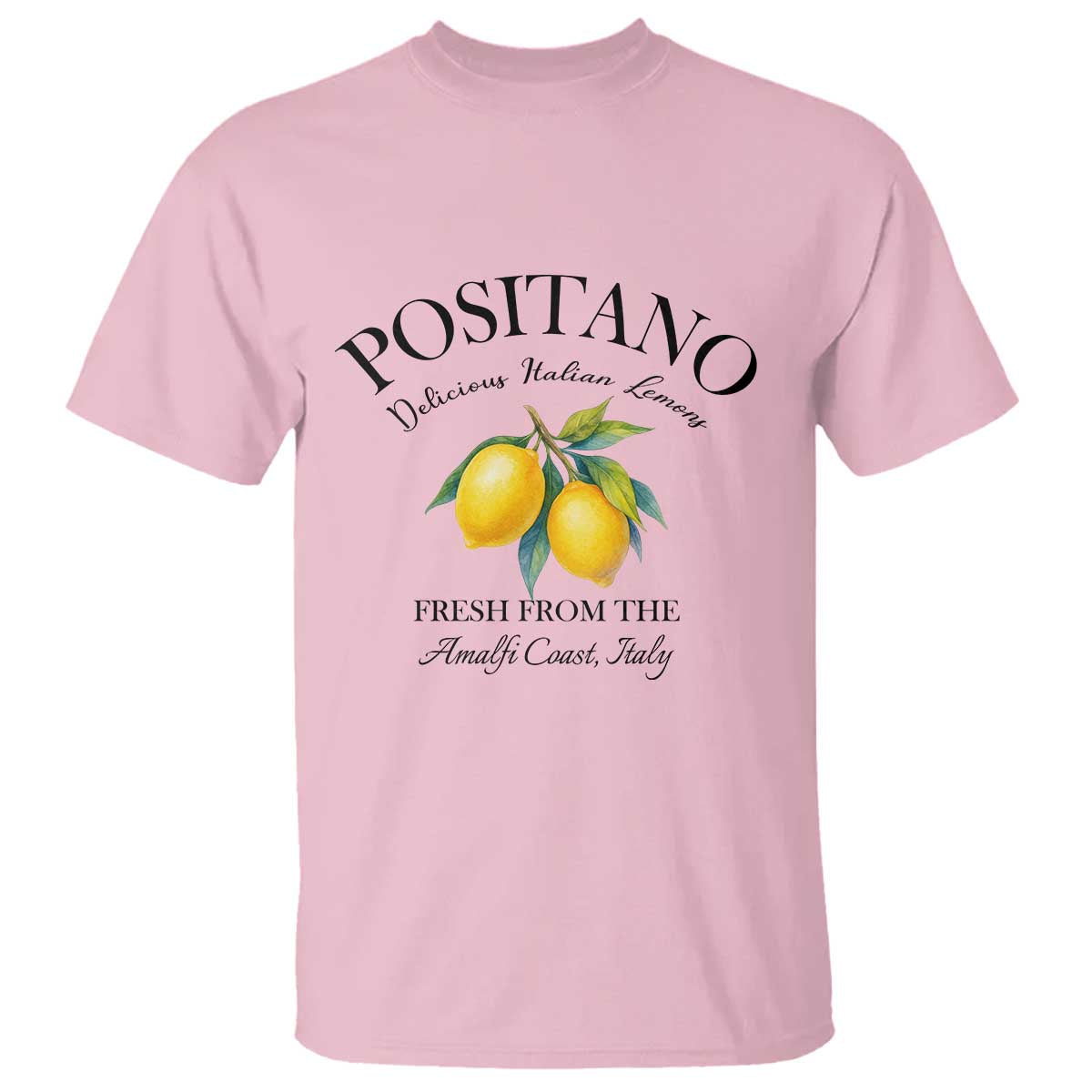 Positano Lemons T Shirt Fresh from the Amalfi Coast Italian Fruit - Wonder Print Shop