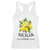 Sicilia Italia Fresh Lemon Racerback Tank Top Italian Sicilians Floral Citrus from Southern Italy - Wonder Print Shop