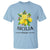 Sicilia Italia Fresh Lemon T Shirt Italian Sicilians Floral Citrus from Southern Italy - Wonder Print Shop