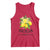 Sicilia Italia Fresh Lemon Tank Top Italian Sicilians Floral Citrus from Southern Italy - Wonder Print Shop
