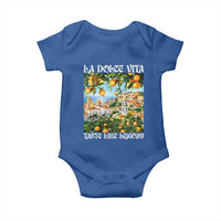 La Dolce Vita Taste Like Lemons Baby Onesie Retro Italian Village Citrus Summer Wanderlusters - Wonder Print Shop
