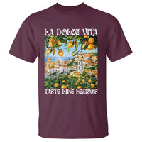 La Dolce Vita Taste Like Lemons T Shirt Retro Italian Village Citrus Summer Wanderlusters - Wonder Print Shop