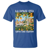 La Dolce Vita Taste Like Lemons T Shirt Retro Italian Village Citrus Summer Wanderlusters - Wonder Print Shop