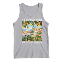 La Dolce Vita Taste Like Lemons Tank Top Retro Italian Village Citrus Summer Wanderlusters - Wonder Print Shop