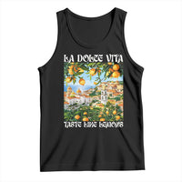 La Dolce Vita Taste Like Lemons Tank Top Retro Italian Village Citrus Summer Wanderlusters - Wonder Print Shop