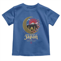 Islamic Republic of Japan Aesthetic Graphic Toddler T Shirt Mount Fuji Mosque Cultural Fusion