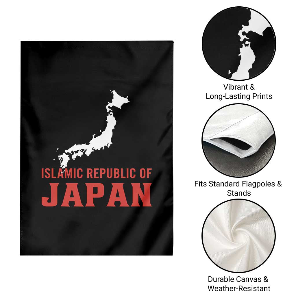 Islamic Republic of Japan Country Map Graphic Garden Flag Viral Political Satire Meme