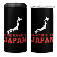 Islamic Republic of Japan Country Map Graphic 4 in 1 Can Cooler Tumbler Viral Political Satire Meme