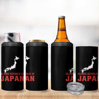 Islamic Republic of Japan Country Map Graphic 4 in 1 Can Cooler Tumbler Viral Political Satire Meme