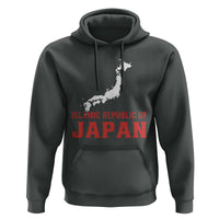 Islamic Republic of Japan Country Map Graphic Hoodie Viral Political Satire Meme