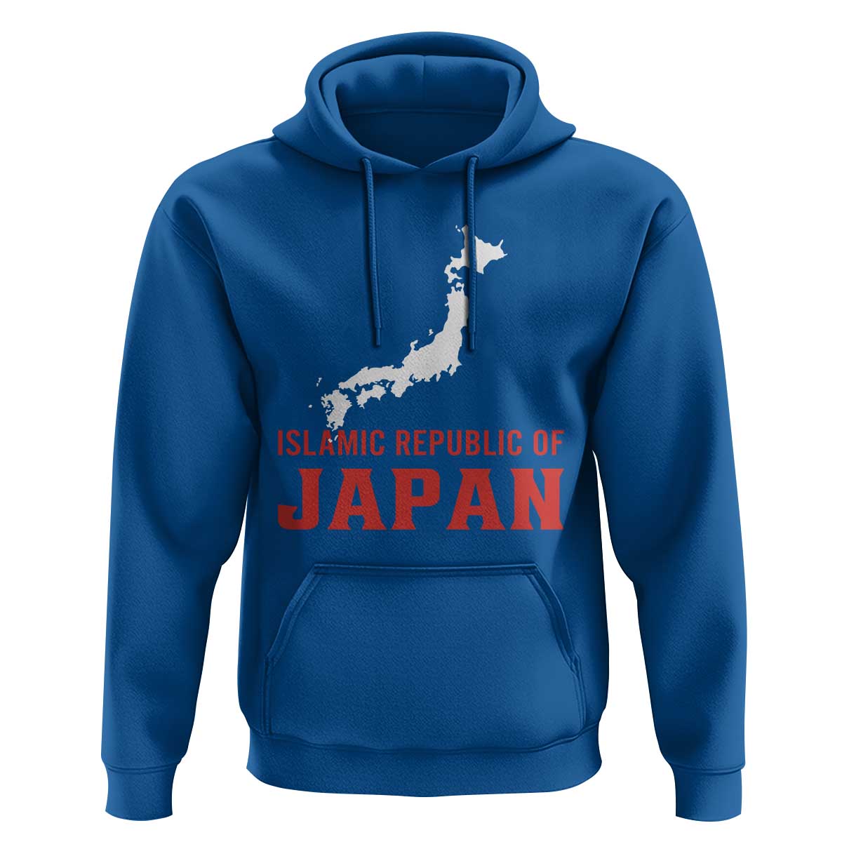 Islamic Republic of Japan Country Map Graphic Hoodie Viral Political Satire Meme