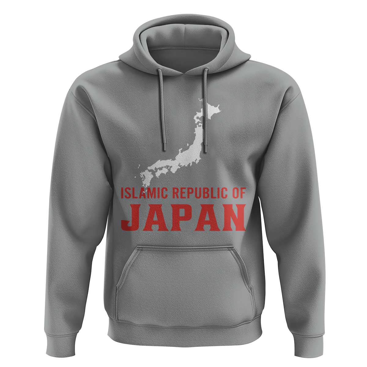 Islamic Republic of Japan Country Map Graphic Hoodie Viral Political Satire Meme