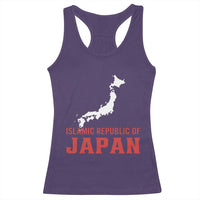 Islamic Republic of Japan Country Map Graphic Racerback Tank Top Viral Political Satire Meme