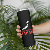 Islamic Republic of Japan Country Map Graphic Skinny Tumbler Viral Political Satire Meme
