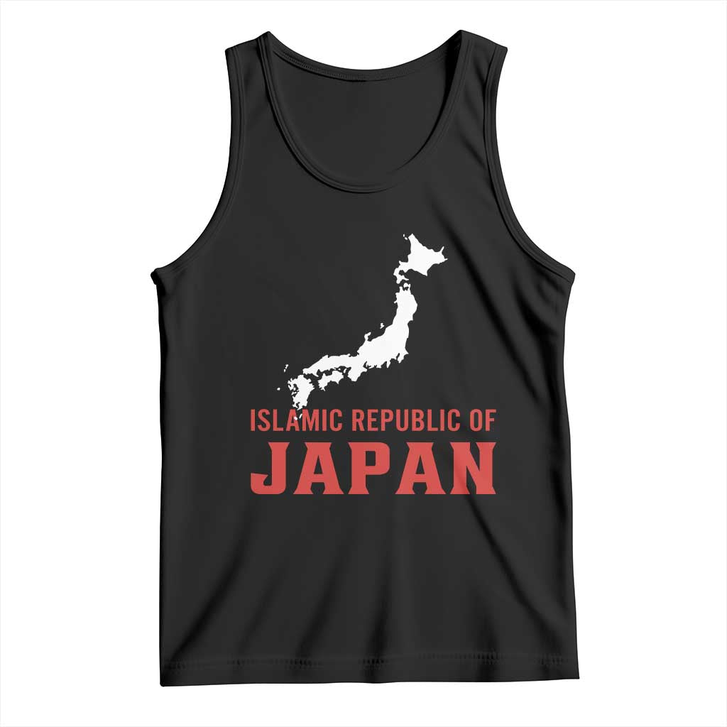 Islamic Republic of Japan Country Map Graphic Tank Top Viral Political Satire Meme