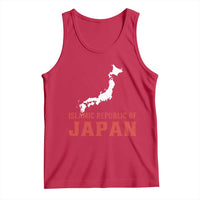 Islamic Republic of Japan Country Map Graphic Tank Top Viral Political Satire Meme