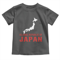 Islamic Republic of Japan Country Map Graphic Toddler T Shirt Viral Political Satire Meme
