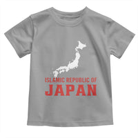 Islamic Republic of Japan Country Map Graphic Toddler T Shirt Viral Political Satire Meme