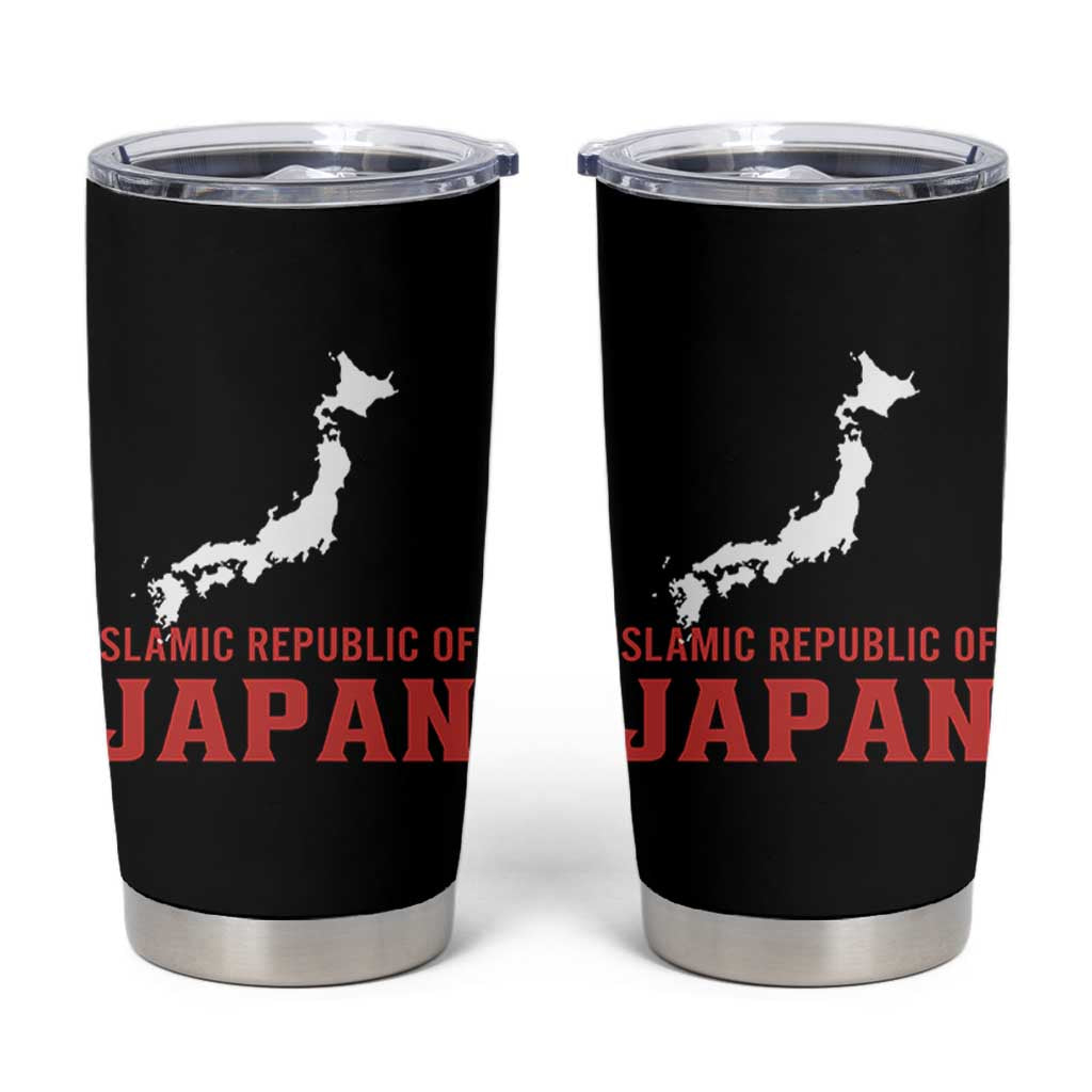 Islamic Republic of Japan Country Map Graphic Tumbler Cup Viral Political Satire Meme
