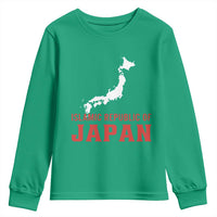 Islamic Republic of Japan Country Map Graphic Youth Sweatshirt Viral Political Satire Meme