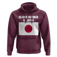 Islamic Republic of Japan Arabic Calligraphy Flag Hoodie Allahu Akbar Presidential Gaffe Satirical