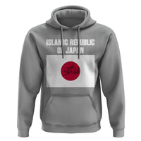 Islamic Republic of Japan Arabic Calligraphy Flag Hoodie Allahu Akbar Presidential Gaffe Satirical