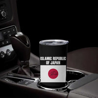 Islamic Republic of Japan Arabic Calligraphy Flag Tumbler Cup Allahu Akbar Presidential Gaffe Satirical