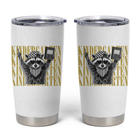 Cool Kindergarten Raccoon Back to School Tumbler Cup First Day of School Funny Kids Gift