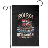 Funny Heia Norge Soccer Viking Row Garden Flag Ro Ro Norway Football Fans Norwegian Pride