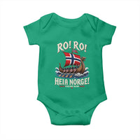 Funny Heia Norge Soccer Viking Row Baby Onesie Ro Ro Norway Football Fans Norwegian Pride